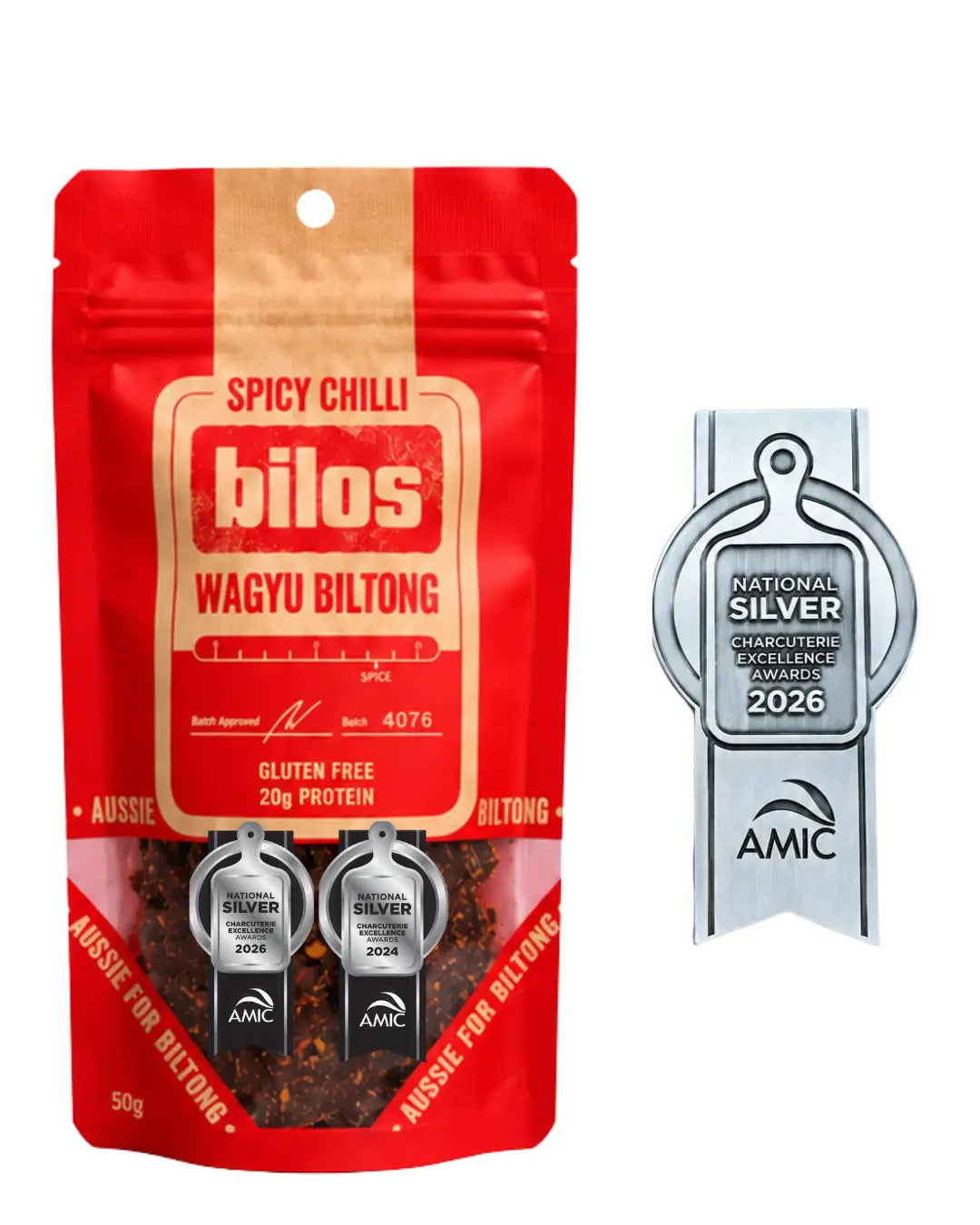 Spicy chilli wagyu biltong