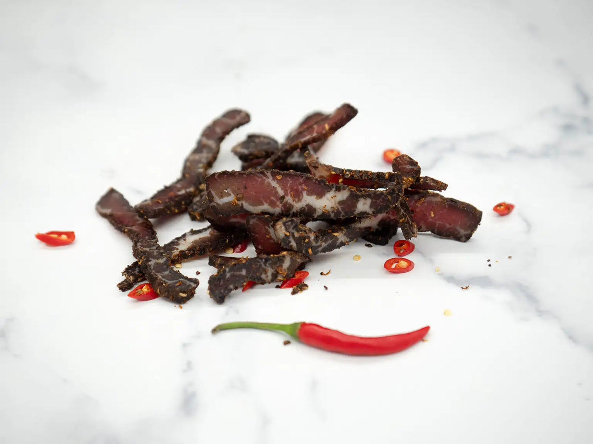 Spicy chilli wagyu biltong